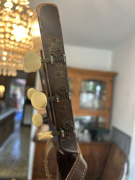 Model 37 Dobro resonator guitar  Serial #5967 Circa 1937 to 1939 Mahogany body