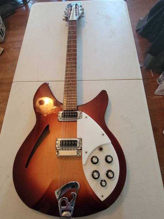 Rickenbacker 330/12 12-String Electric Guitar - Fireglo wit