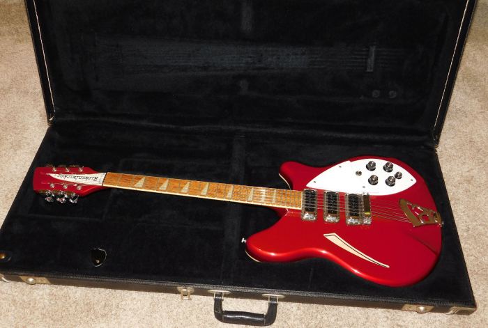 Rickenbacker 370/12 Semi-Hollow 12 String Electric Guitar Ruby Red 1985