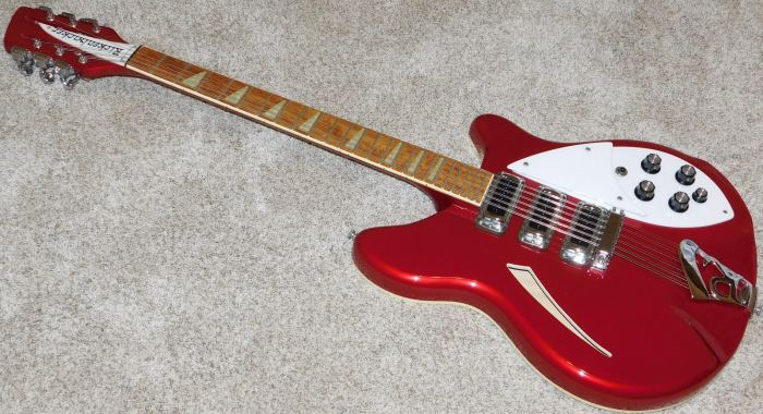 Rickenbacker 370/12 Semi-Hollow 12 String Electric Guitar Ruby Red 1985