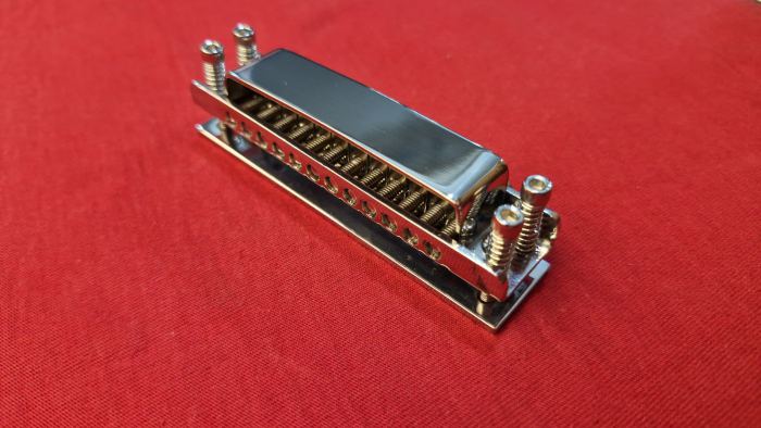 12-String Bridge w/ baseplate & cover For Rickenbacker NO USA CUSTOMS FEES.
