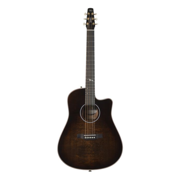 Seagull Artist Peppino Signature CW A/E Guitar, Solid Spruce Top, Bourbon Burst