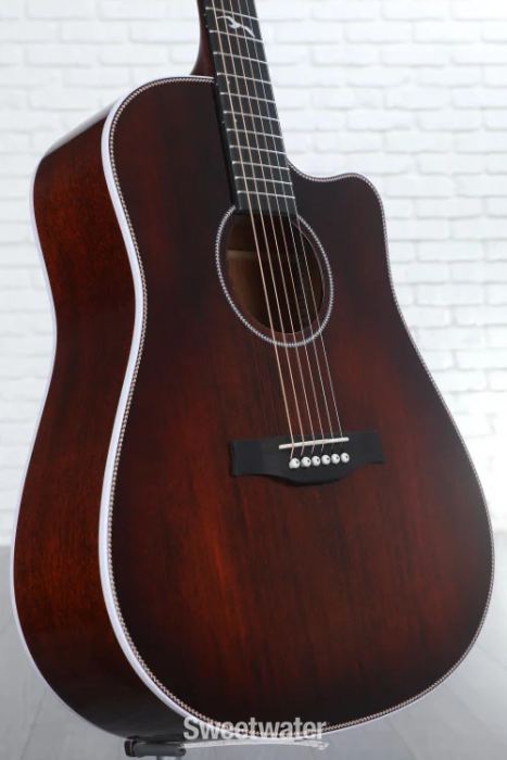 Seagull Guitars Artist Peppino Signature CW Acoustic-Electric Guitar - Bourbon