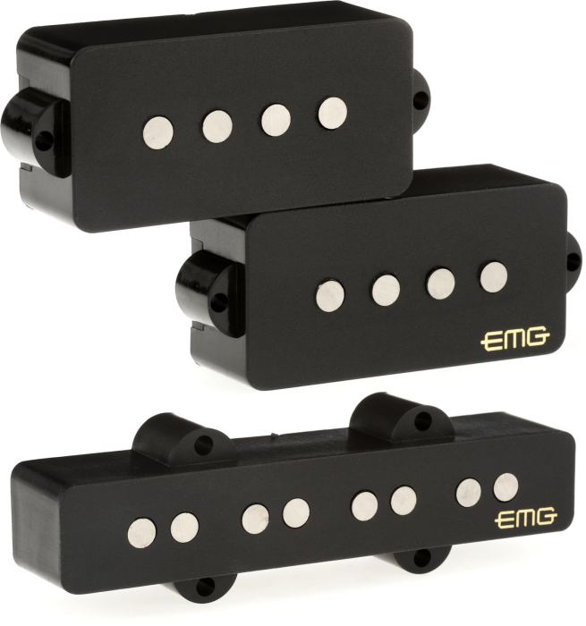 EMG Geezer Butler Signature PJ Bass Guitar Pickup Set Electronics