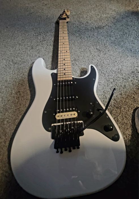 Iron Maidens,  ADRIAN SMITHS, signature  JACKSON solid Body Guitar
