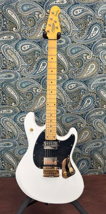 Sterling by Ernie Ball Jared Dines Signature White