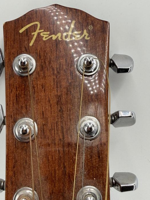 Fender DG-8S NAT Dreadnought Acoustic Guitar - Solid Top - With Gig Bag & Extras