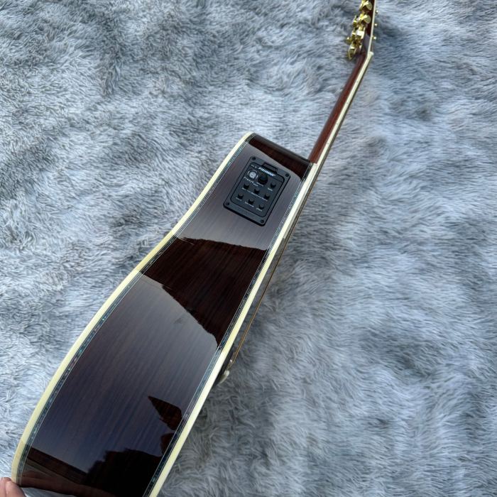ALL SOLID D45 Acoustic Guitar Fast Ship 5days NO EQ