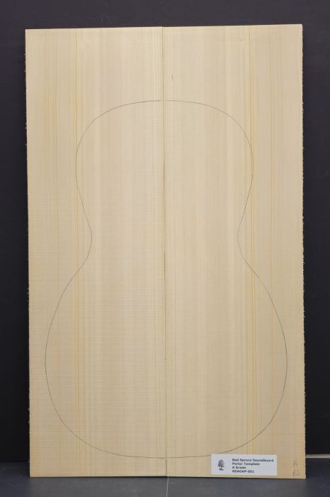 RED SPRUCE Parlor Soundboard Luthier Tonewood Guitar Wood RSAGAP-001