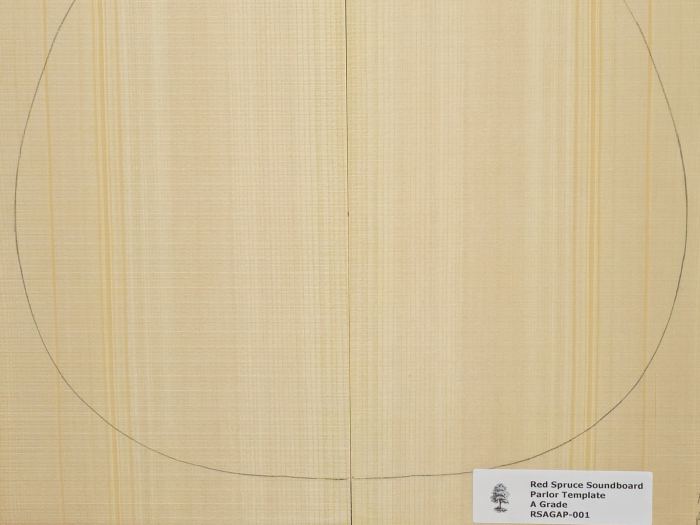RED SPRUCE Parlor Soundboard Luthier Tonewood Guitar Wood RSAGAP-001