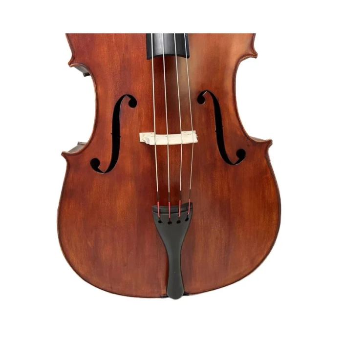 High-grade handmade solid wood Upright double bass 3/4,flamed maple back