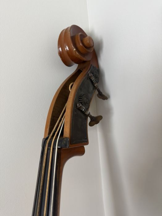 Vintage Made in Germany Vintage Solid Wood Upright Double Bass Standup