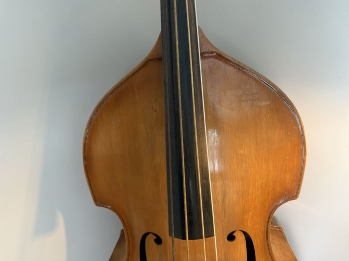Vintage Made in Germany Vintage Solid Wood Upright Double Bass Standup