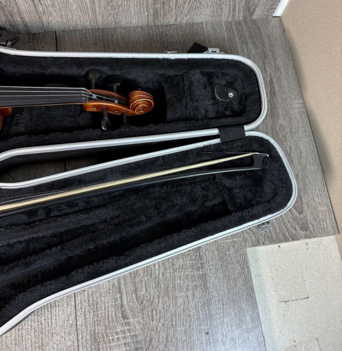 Amati E-190 3/4 Violin Outfit w/ Bow Hard Case Student Intermediate