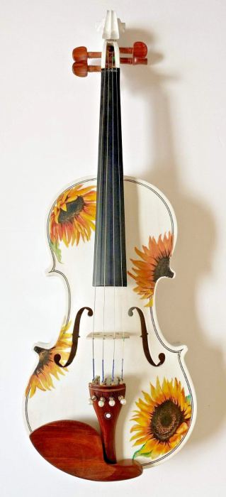 Sunflower White Violin Outfit 3/4