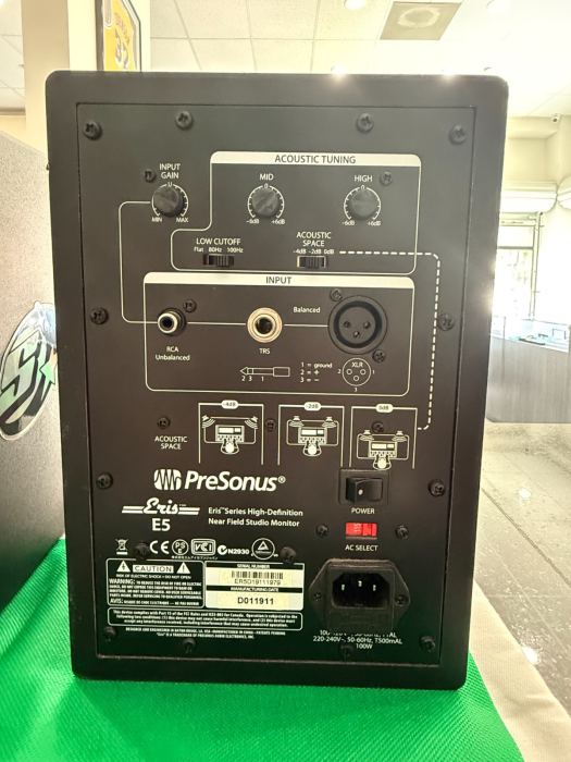 PreSonus Monitors - Eris E5 - Pair - Professional Studio Recording Speakers