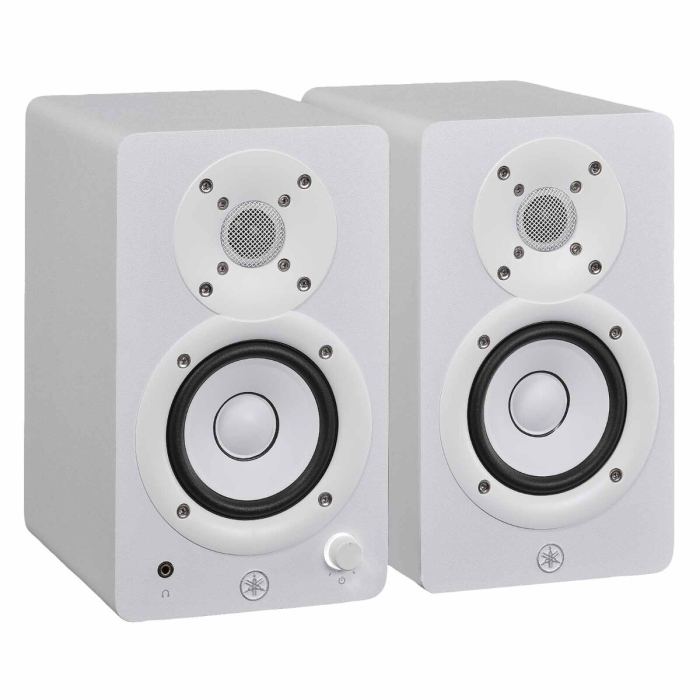 Yamaha Pro Audio HS3 W Pair of 3.5" Powered Active Studio Monitor Speakers White
