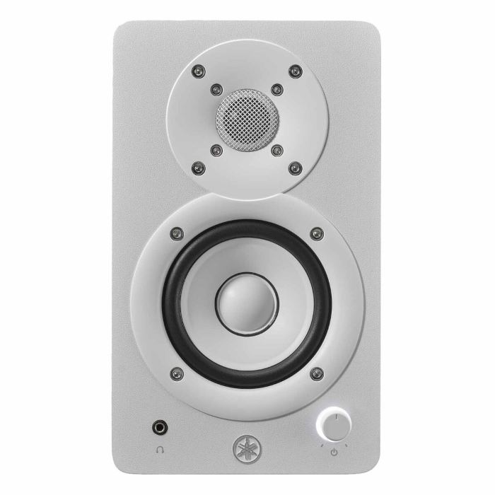 Yamaha Pro Audio HS3 W Pair of 3.5" Powered Active Studio Monitor Speakers White