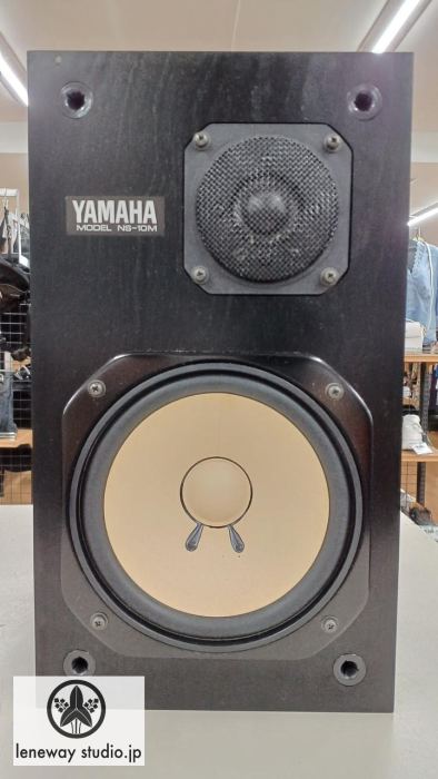 Yamaha NS-10M Studio Monitor Speakers Pair Black Professional Audio System Japan