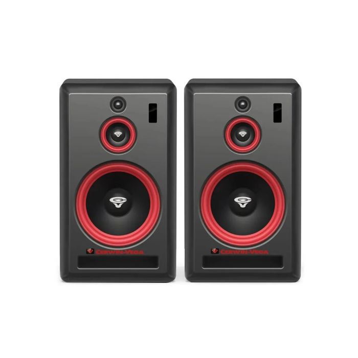 Cerwin Vega VEGA10SB-PR 10" 3-Way Powered Studio Monitor Speakers Pair Bluetooth