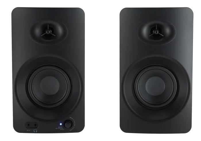 Pair Rockville ASM4 4" Pro Studio Monitor Computer Speakers w/Bluetooth+Optical