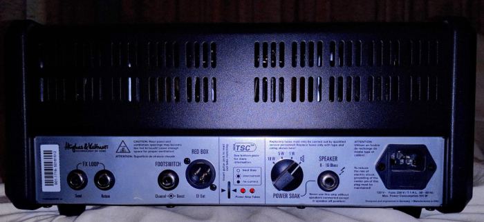 Hughes & Kettner Tubemeister 18W 2 Channel Guitar Amp Head Power Soak RedBox DI