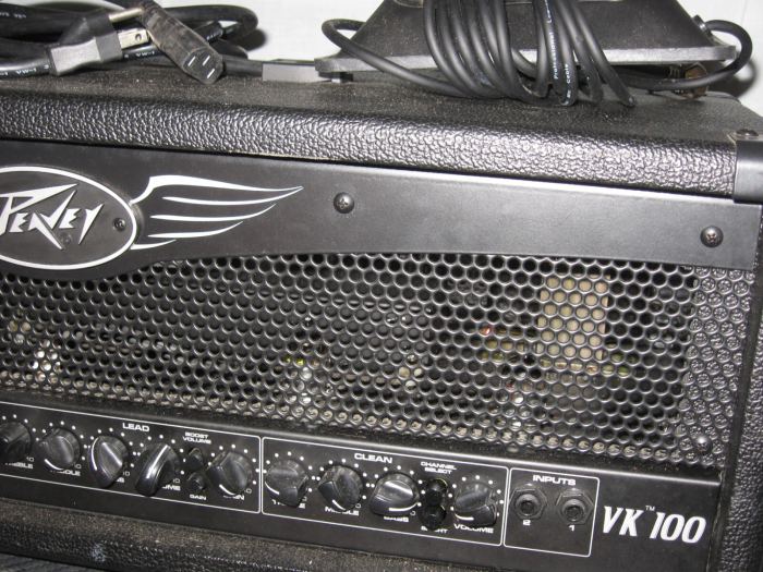 Peavey VK 100 100 Watt Tube Guitar Amp Head Marshall  Slant speskers PICKUP ONLY