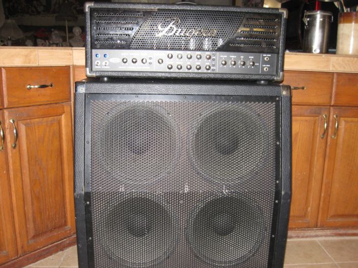 Bugera 333XL Amp Head w/Footswitch Plus Behinger BG412 cabinet Used PICKUP ONLY