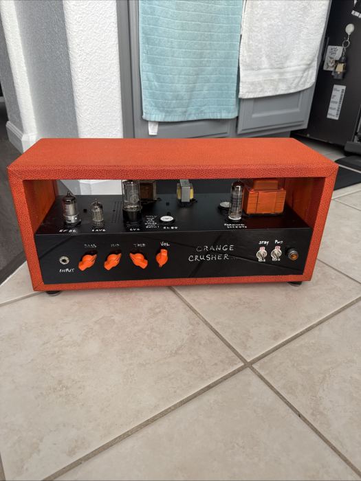 Orange Crusher Custom Built Guitar Tube Amplifier Head