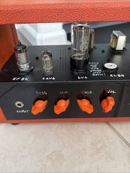 Orange Crusher Custom Built Guitar Tube Amplifier Head