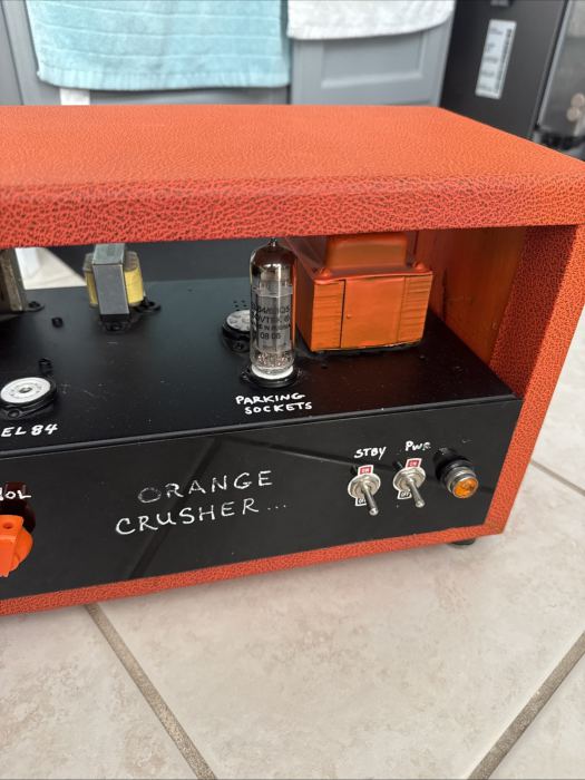Orange Crusher Custom Built Guitar Tube Amplifier Head