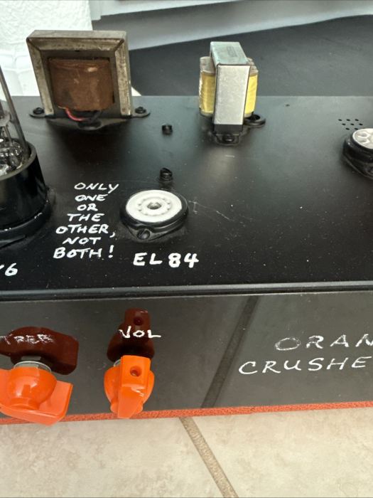 Orange Crusher Custom Built Guitar Tube Amplifier Head