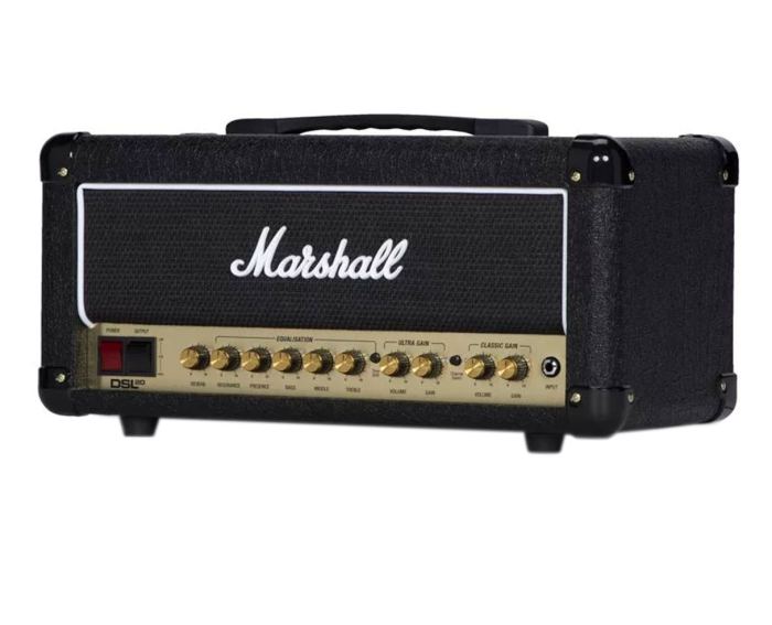 Marshall DSL Series DSL20HR 20-Watt Tube Guitar Head - Open Box