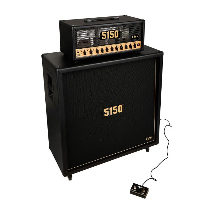EVH 5150 Iconic Series 15W Guitar Amplifier Head with EL34 Power Tube (Black)