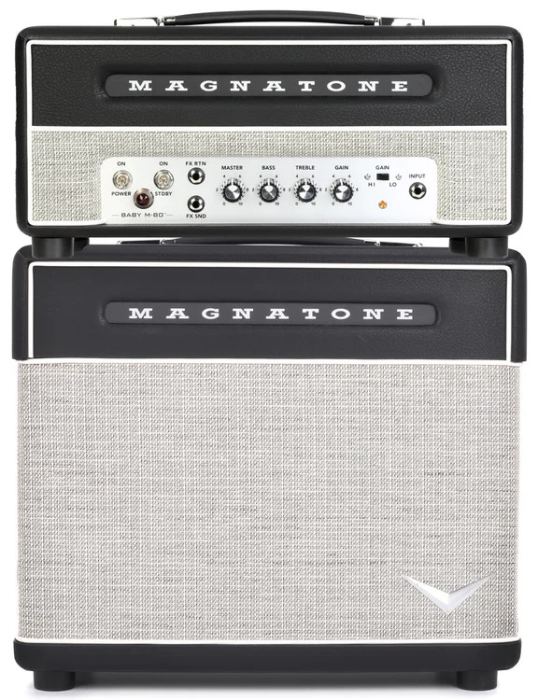 Magnatone Baby M-80 12-watt Tube Amplifier Head with 1x10" Cabinet