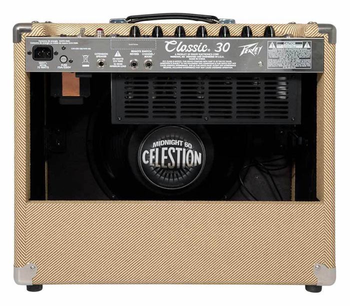 Peavey Classic® 30 1x12 Guitar Combo Amplifier – 30-Watt All-Tube Combo Amp