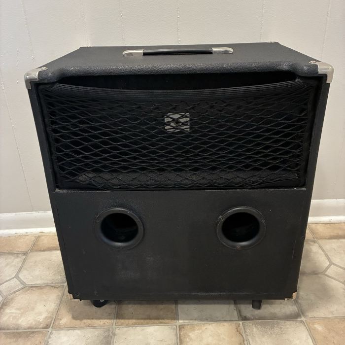 Vtg Ampeg Speaker Cabinet Guitar Bass Amp Single Input 1/4” Jack SVT V4B 70s 80s