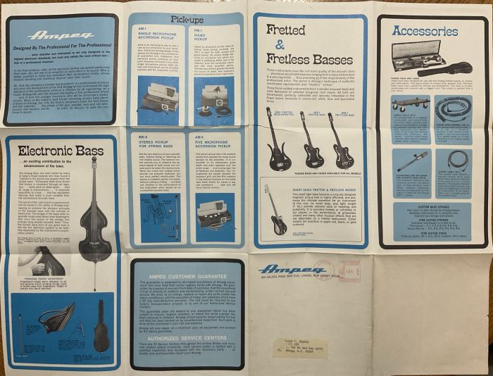 Ampeg Vintage Musical Instrument Catalog