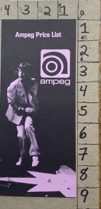 Ampeg Vintage Musical Instrument Catalog
