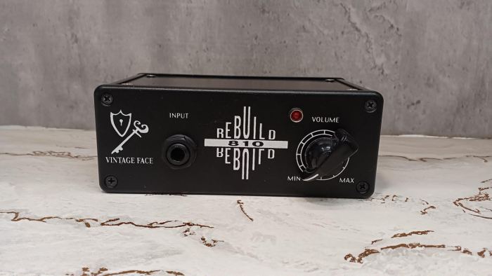 Vintage Face Rebuild R-810X Bass Preamplifier Used Ampeg 8 Speaker Cabinet