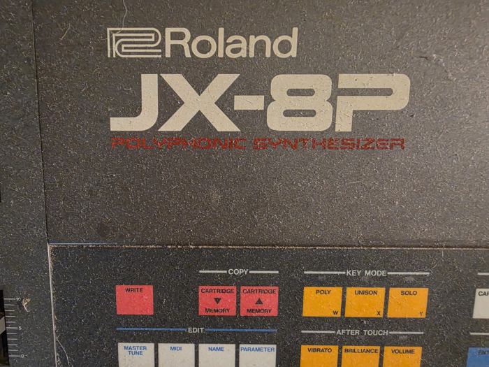 Roland JX-8P Vintage Analog Synthesizer