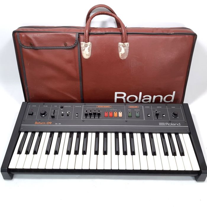 Roland Saturn 09 SA-09 Vintage Analog Synthesizer Organ  Strings Keyboard Tested