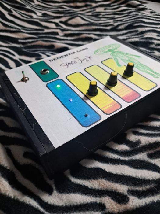 Vintage Synthesizer Psychedelic 