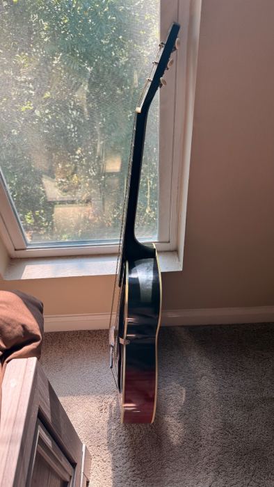 Vintage Harmony Monterey Archtop Guitar with Hard Case