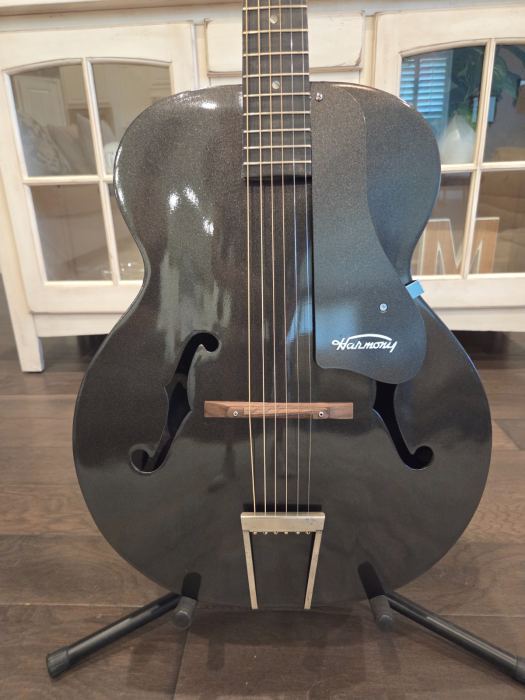 Vintage Harmony 1215 Archtop Acoustic Guitar Resto-mod 1960's made in America!