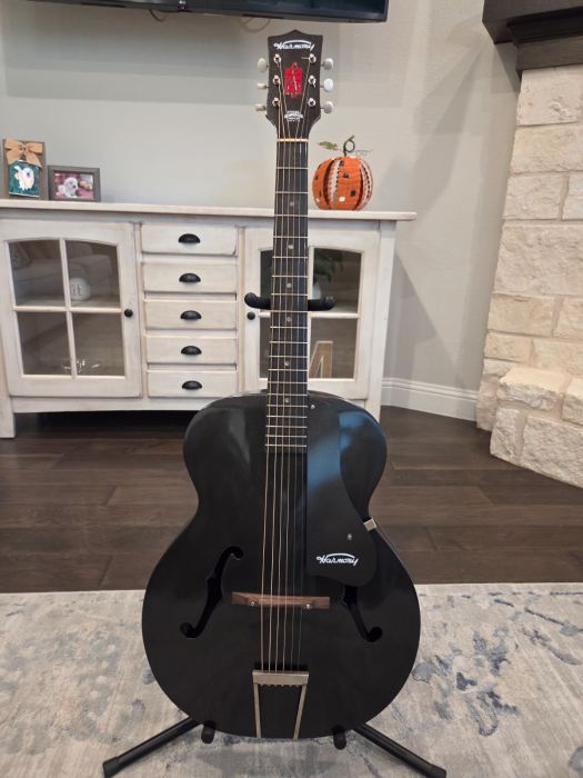 Vintage Harmony 1215 Archtop Acoustic Guitar Resto-mod 1960's made in America!