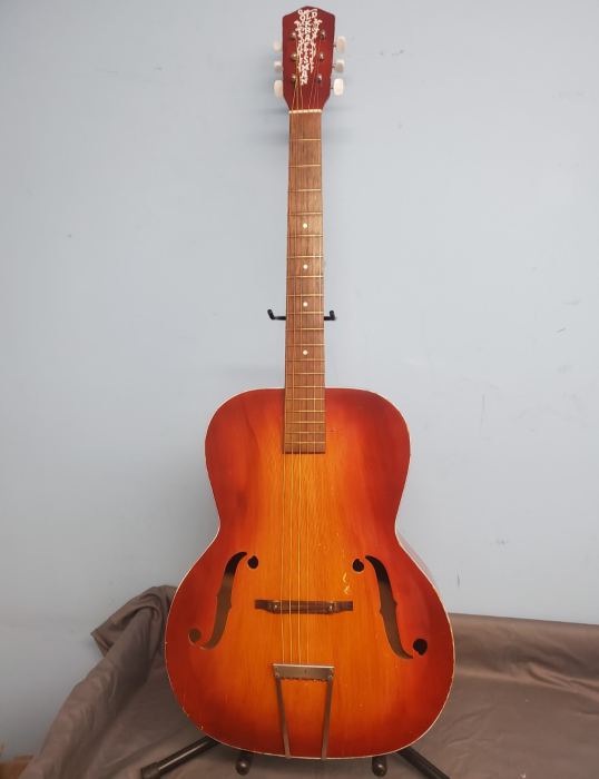 Vintage 1950's Kay Built Old Kraftsman Acoustic Archtop Guitar - Project!