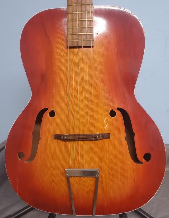 Vintage 1950's Kay Built Old Kraftsman Acoustic Archtop Guitar - Project!