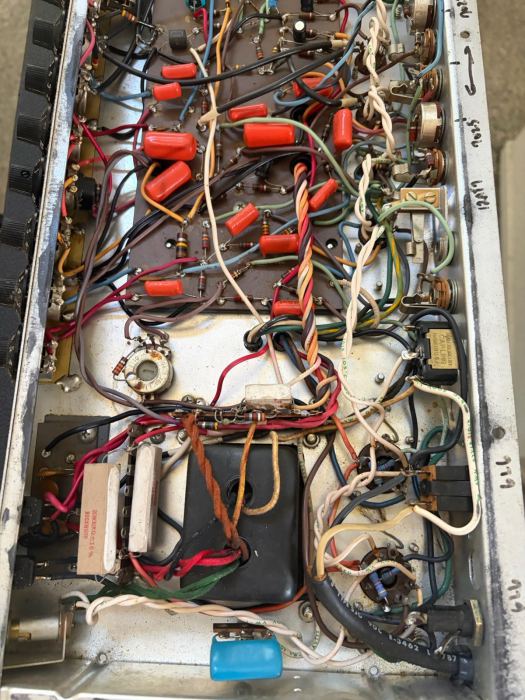Vintage Fender Concert Paul Rivera Chassis Amp Amplifier Tested With Tubes