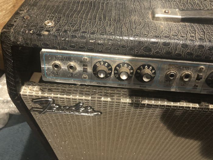 Vintage Fender Dual Showman 1x15 Combo Conversion (1973 Eminence) - Project